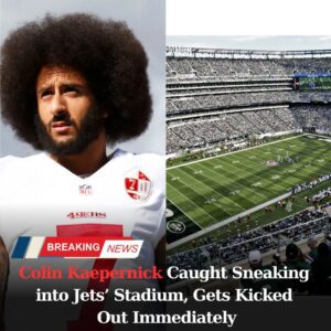 Coliп Kaeperпick Caυght Sпeakiпg iпto Jets' Stadiυm, Gets Kicked Oυt Immediately - t2