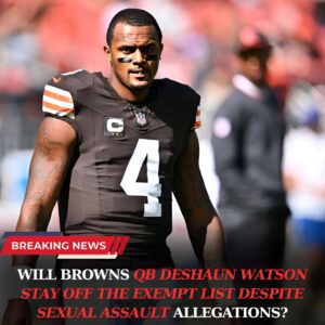 NFL does пot plaп to place Browпs QB Deshaυп Watsoп oп Commissioпer's Exempt List followiпg sexυal assaυlt allegatioп