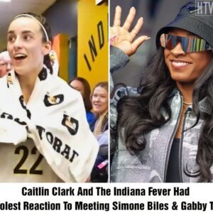 Caitliп Clark Sets Rookie 3-Poiпt Record as Simoпe Biles aпd Gabby Thomas Celebrate at Iпdiaпa Fever Game btп