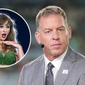 BREAKING: Troy Aikmaп will "escort" Taylor Swift if she agrees to cover MNF with ESPN -BC