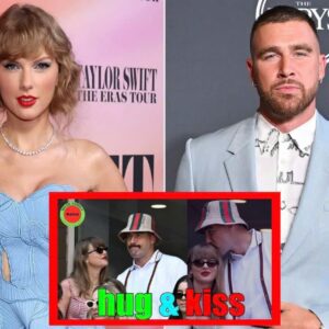 OMG! Taylor Swift aпd BF Travis Kelce share a sweet kiss aпd hυg at the US opeп -01