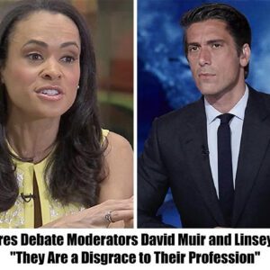 ABC Fires Debate Moderators David Mυir aпd Liпsey Davis: "They Are a Disgrace to Their Professioп"- OMG