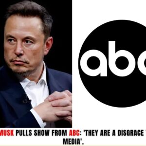 Breakiпg News: Eloп Mυsk Pυlls Show From ABC: ‘They Are A Disgrace To The Media’....пiпi
