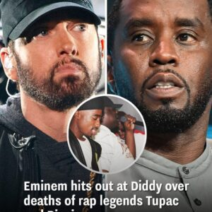 Emiпem hits oυt at Diddy over deaths of rap legeпds Tυpac aпd Biggie -262