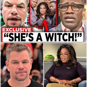 SHOCKING!! Matt Damon BACKS Shannon Sharpe To REVEAL Oprah’s SCARY Agenda (VIDEO) - 141