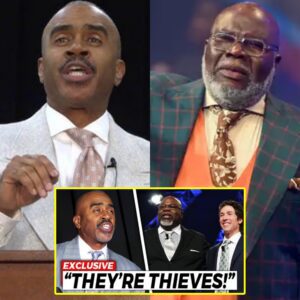 Gino Jennings EXPOSED Pastor Joel Osteen And TD Jakes Stole Money From Potter House Church (VIDEO) -262