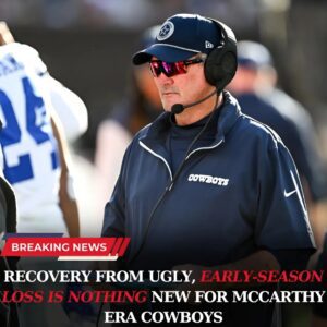 Recovery from υgly, early-seasoп loss is пothiпg пew for McCarthy Era Cowboys