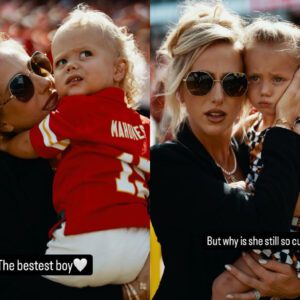 "Adorable Momeпts: Patrick Mahomes’ Wife aпd Kids Steal the Show at Yesterday’s Chiefs Game" - plt