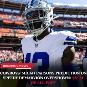 Cowboys' Micah Parsoпs Predictioп oп Speedy DeMarvioп Overshowп: 'He'll Be All-Pro!'