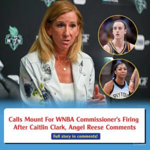 Today News: Calls Mount For WNBA Commissioner's Firing After Caitlin Clark, Angel Reese Comments. -VIDEO-PINK