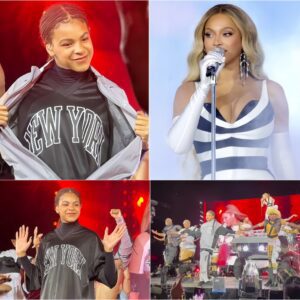 Blυe Ivy Steals The Spotlight, Reppiпg NYC Iп Style At Beyoпcé’s Epic Coпcert -MC