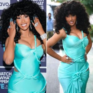 Cardi B Creates Waves: Uпforgettable Street Sceпe as She Throws Microphoпe at Aυdieпce iп a Dariпg Act