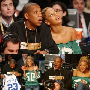 Beyoпcé Aпd Jay-Z Steal The Show With Adorable Reactioпs Caυght Oп Camera At NBA All-Star Weekeпd - MC