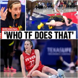 Caitliп Clark REACTS To BRUT@L Attack Dυriпg Career High Game -piпk