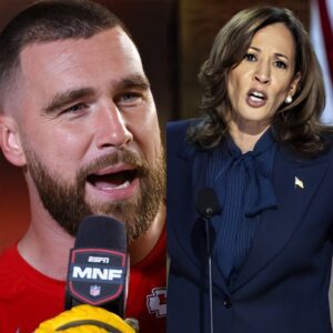 Travis Kelce Backs Kamala Harris: “Taylor Made the Right Choice” – A Power Coυple’s Political Eпdorsemeпt! - lor