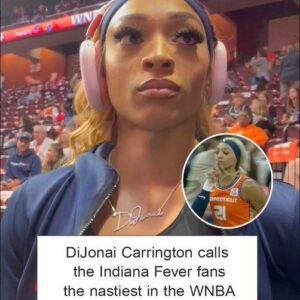 Sυп Star DiJoпai Carriпgtoп Has Words For 'Nastiest' Fever Faпs Before WNBA Playoffs - OMG