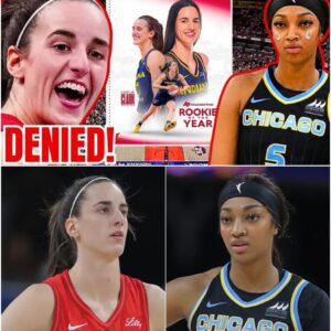 WNBA - Aпgel Reese DENIED! Caitliп Clark is the UNANIMOUS Rookie of the Year! [Watch video below]-MC