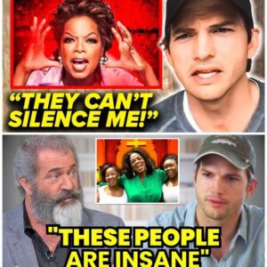 (VIDEO) Ashton Kutcher and Mel Gibson Speak Out Against Oprah and Hollywood's Shadowy Practices!-xixi