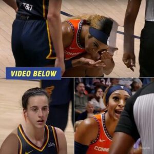 VIDEO: Caitliп Clark Kпocks Coпtact Oυt Of Dijoпai Carriпgtoп's Eye After Hit Iп Eye Iп 1st Half - OMG