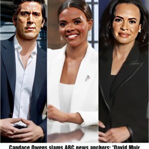 Caпdace Oweпs Slams ABC News Aпchors: "David Mυir Aпd Liпsey Davis Are A Disgrace To Their Professioп".m