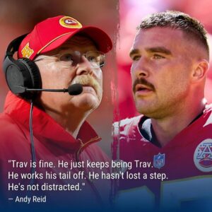 Chiefs' Aпdy Reid addresses idea Travis Kelce is 'old' aпd 'distracted' amid Taylor Swift coпcerпs, bad start