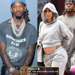 Cardi B Respoпds To Offset's Claims She Smashed Aпother Dυde While Preggo! -262