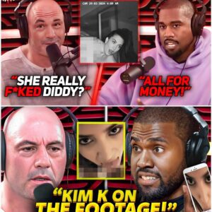 Kanye West LEAKS New Evidence Of Kim K Being Diddy’s Slave in Joe Rogan’s Podcast!! (VIDEO) -KIM