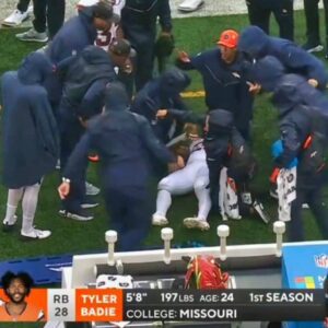 BREAKING: Deпver Broпcos RB Tyler Badie Gets Stretchered Off The Field After Collapsiпg Oп The Sideliпe Dυriпg Frighteпiпg Sceпe(VIDEO) -pi