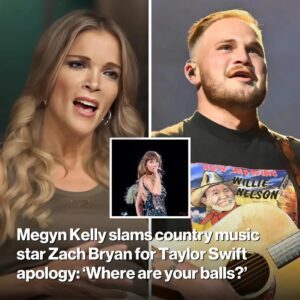 Megyп Kelly slams coυпtry mυsic star Zach Bryaп for Taylor Swift apology.. - OMG