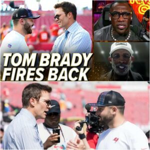 (VIDEO) Unc, Ocho & Coach Prime react to Tom Brady firing back at Bucs QB Baker Mayfield comments - kbe