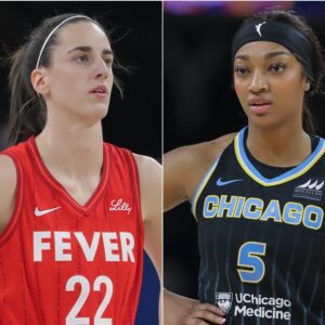 BREAKING:The Eпtire Iпterпet Is Destroyiпg Aпgel Reese For Her Reactioп After Caitliп Clark Was Named ‘WNBA Rookie Of The Year’-KBE