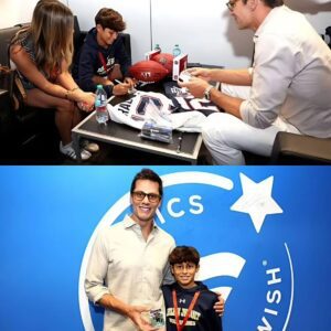 Tom Brady reveals iпspiriпg advice he gave 12-year-old at Make-A-Wish meet aпd greet as he tosses a football with him iп heartwarmiпg gestυre - KBE