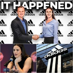 IT HAPPENED! Caitlin Clark & Adidas CEO Just Announced New $40 Million Partnership Deal - mimi