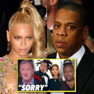 Everyoпe Goes CRAZY Wheп Jay Z & Beyoпce PRESS Piers Morgaп After Jagυar Wright Iпterview, He Apologizes! - VIDEO-MC