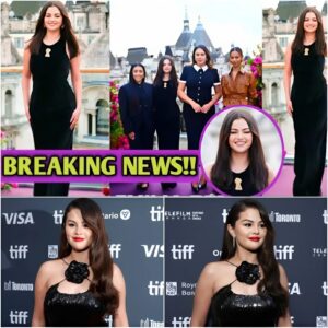 Selena Gomez Stuns in Chic Black Ensemble at Emilia Perez Movie Premiere ....... - mina