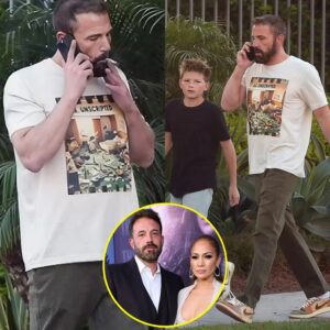 Ben Affleck looked tense as stepped out in LA after J.Lopez finally spoke out about shocking divorce -141