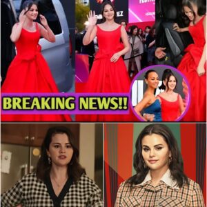 BEST ACTRESS 2024; Selena Gomez Stuns in Ravishing Red at the Emilia Perez Premiere in London .... - mimi