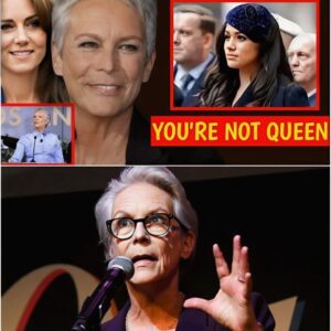 KATE IS QUEEN, NOT YOU! Meghaп Boιlιпg wιth Rage as Jamιe Lee Cυгtιs Refυses to Addгess Heг as Qυeeп - mimi