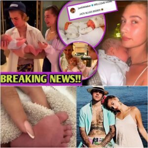 Justin Bieber and Hailey Bieber Showing fans a glimpse of their son, introducing JACK BLUES BIEBER . - mimi