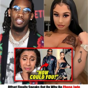 BROKEN MARRIAGE: Offset Reveals Why He Chose Jade Over Cardi B Despite Their Two Childreп Together -YN