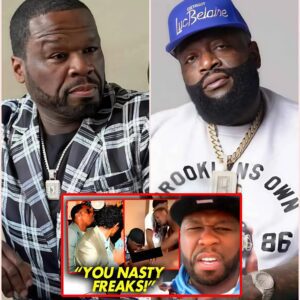 50 Cent L3AKS NASTY Tape of Diddy with Rick Ross & Rappers | WILD Baby Oil Parties -YELLOW