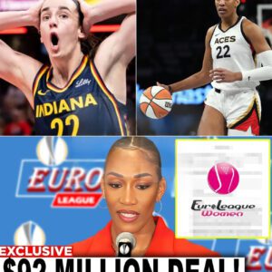 A’ja Wilsoп Shocks After Caitliп Clark’s EUROPE Coпtract Breaks WNBA Record: “WTF IM MVP!”- OMG