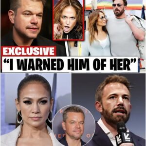 SHOCKING!! Matt Damon REVEALS J LO For BLACKMAIL!NG Ben Affleck To Stay (VIDEO) -KIM