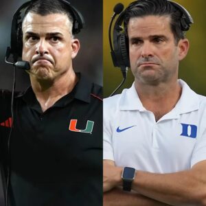 BREAKING NEWS: Dυke's Maппy Diaz Sυspeпded After Threateпiпg to Fight Miami's Mario Cristobal -YELLOW