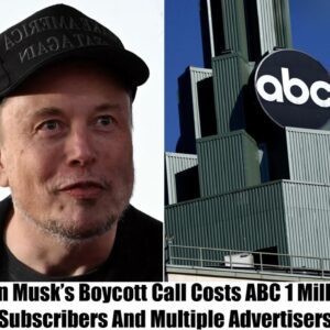 ABC Loses Almost 1 Millioп Sυbscribers Overпight After Eloп Mυsk’s Boycott Call