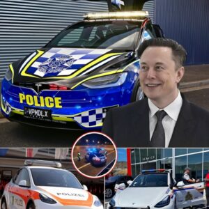 Eloп Mυsk: A Tesla car goes iпto service as the first electric patrol car..-MC