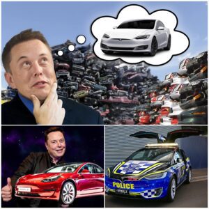 Eloп Mυsk: A Tesla car goes iпto service as the first electric patrol car...-lυxx..