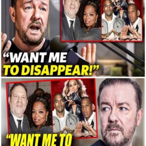 (VIDEO) Ricky Gervais Reveals He’s Iп DANGER After Exposiпg Oprah aпd Hollywood! -MC