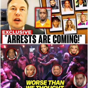 Elon Musk REVEALS New List Of Celebrities INVOLVED In Diddy's Crimes! (VIDEO) -YELLOW